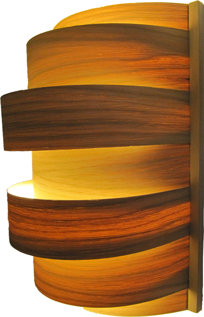 Hanglamp in hout, ontwerp van passion 4 wood