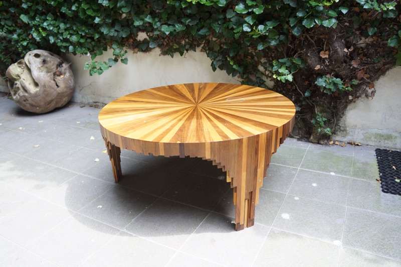 Ronde houten tafel - dia 100 x h 45 -1.jpg