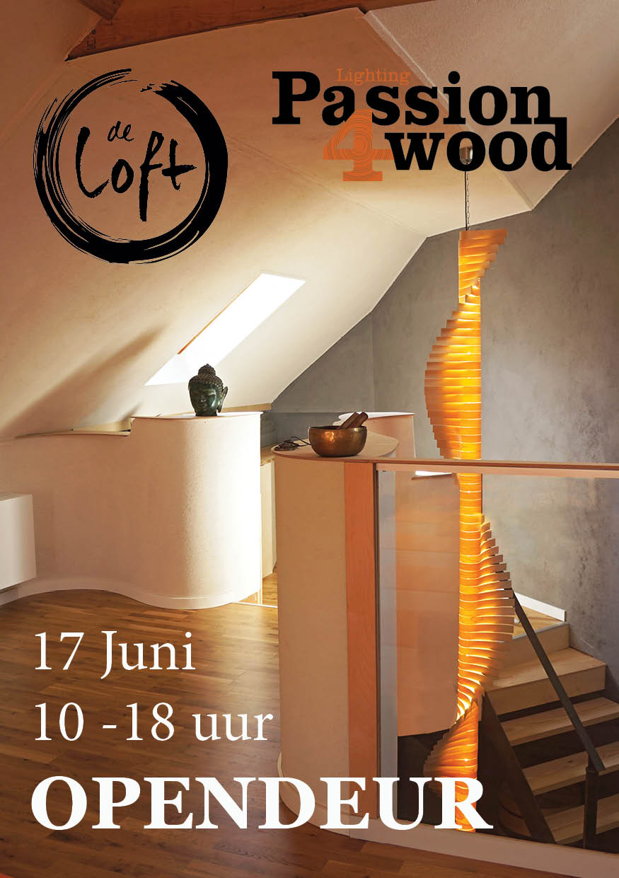 Opendeur dag de loft - passion4wood op 17 juni in Oostende